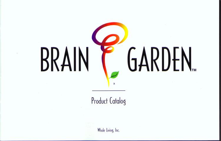Brain Garden Opening Page